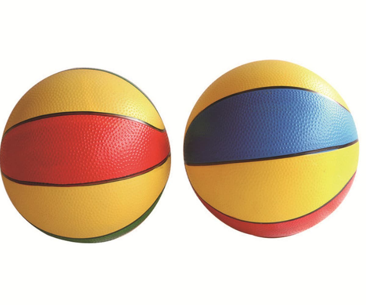 Фабрика прямых продаж детей маленький баскетбол цветной маленький баскетбол ПВХ надувной цветной игрушечный мяч