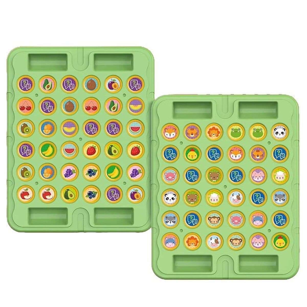 Детские шахматы-флип, двойная боевая игра на память, головоломка, игрушка для тренировки мозга, интерактивная