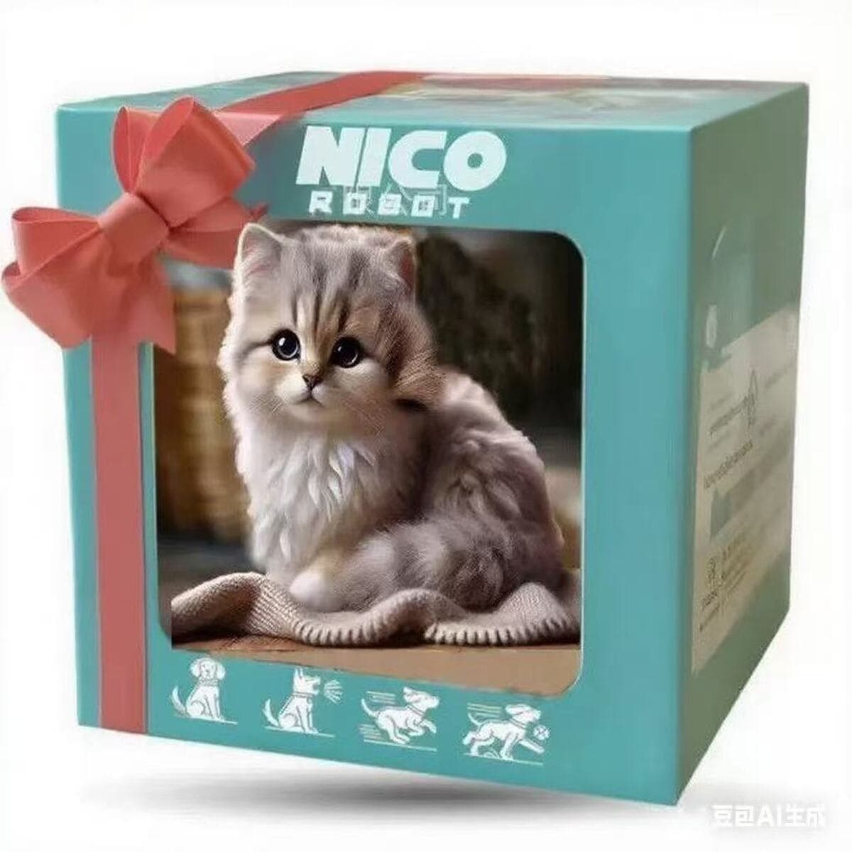 Трансграничный хит продаж Мой реалистичный щенок-робот Мой робот-щенок короткая плюшевая кукла