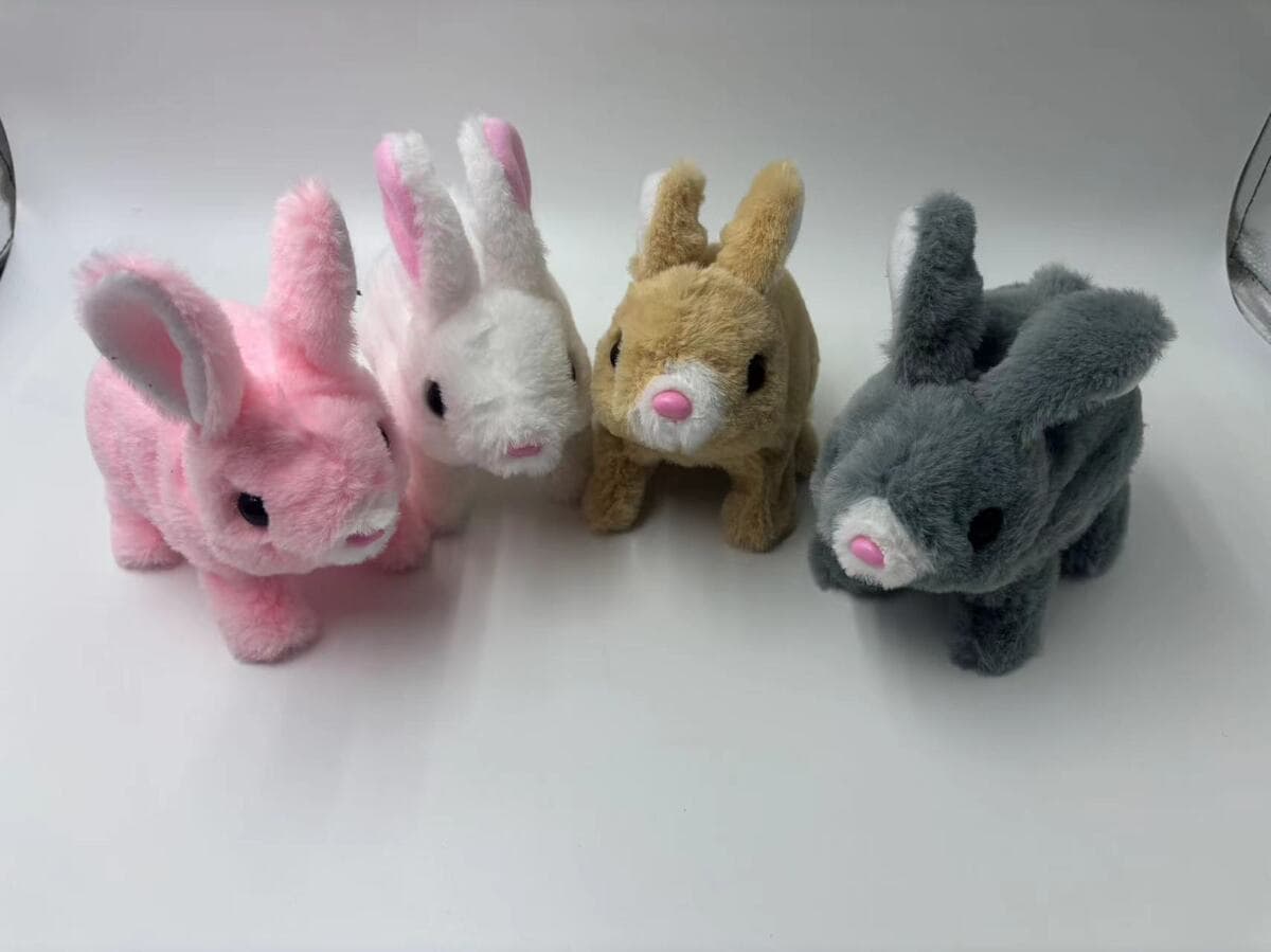 Трансграничные горячие продажи My Realistic Robot Puppy Мой робот-собака короткая плюшевая кукла