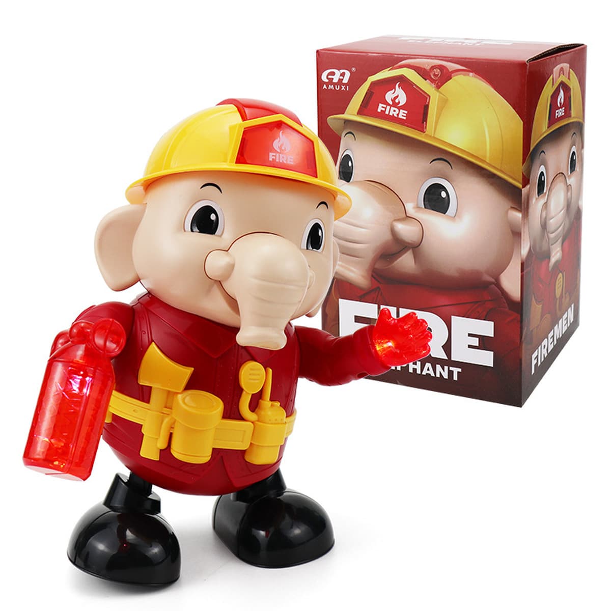 Бесплатная доставка через границу Горячая продажа электрическая музыка свет танцующая кукла робот игрушка детская...