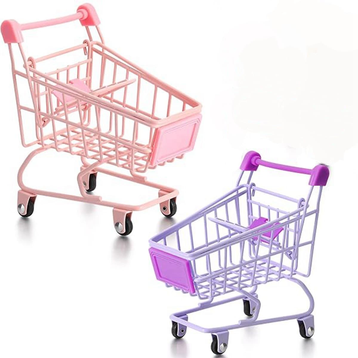 Симулятор мини-супермаркет корзина для покупок креативная детская тележка кукольный дом