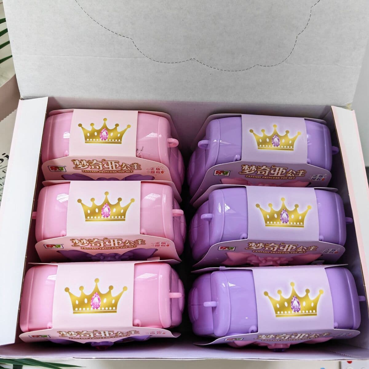 Принцесса крем-клей DIY Gu Card Набор игрушек для девочек рюкзак сундук с сокровищами