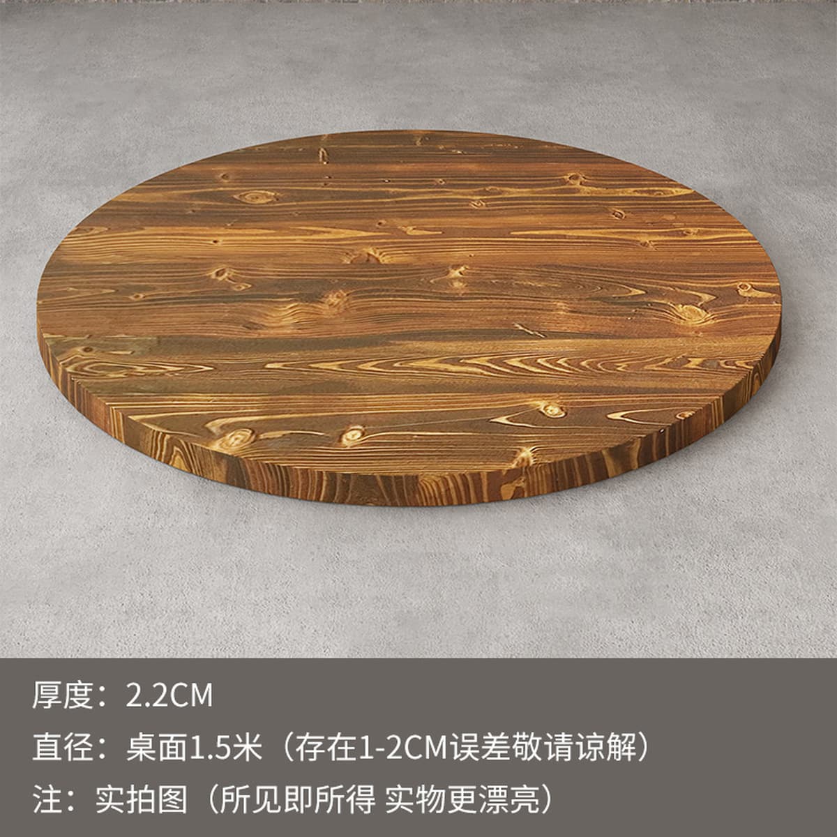 Круглый стол из цельного дерева утолщенный кедровый 1,2 м Домашний обед Деревянный стол Панель 1,1 м Складной обеденный стол...