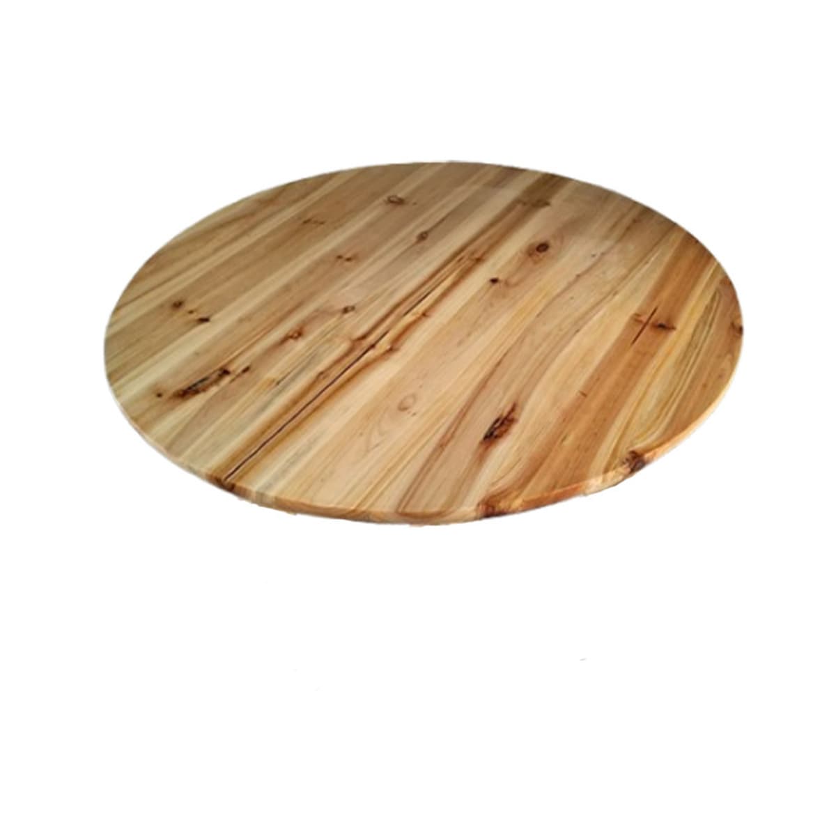 Толстая чистая пихта из массивной доски Обеденный стол панель круглый стол Домашний ресторан Большой круглый стол Панель для...