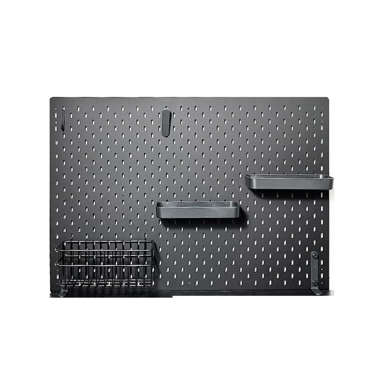 Акриловая полка с отверстиями, книжная полка, без перфорации, кухонная настенная витрина для хранения, доска для отверстий в...