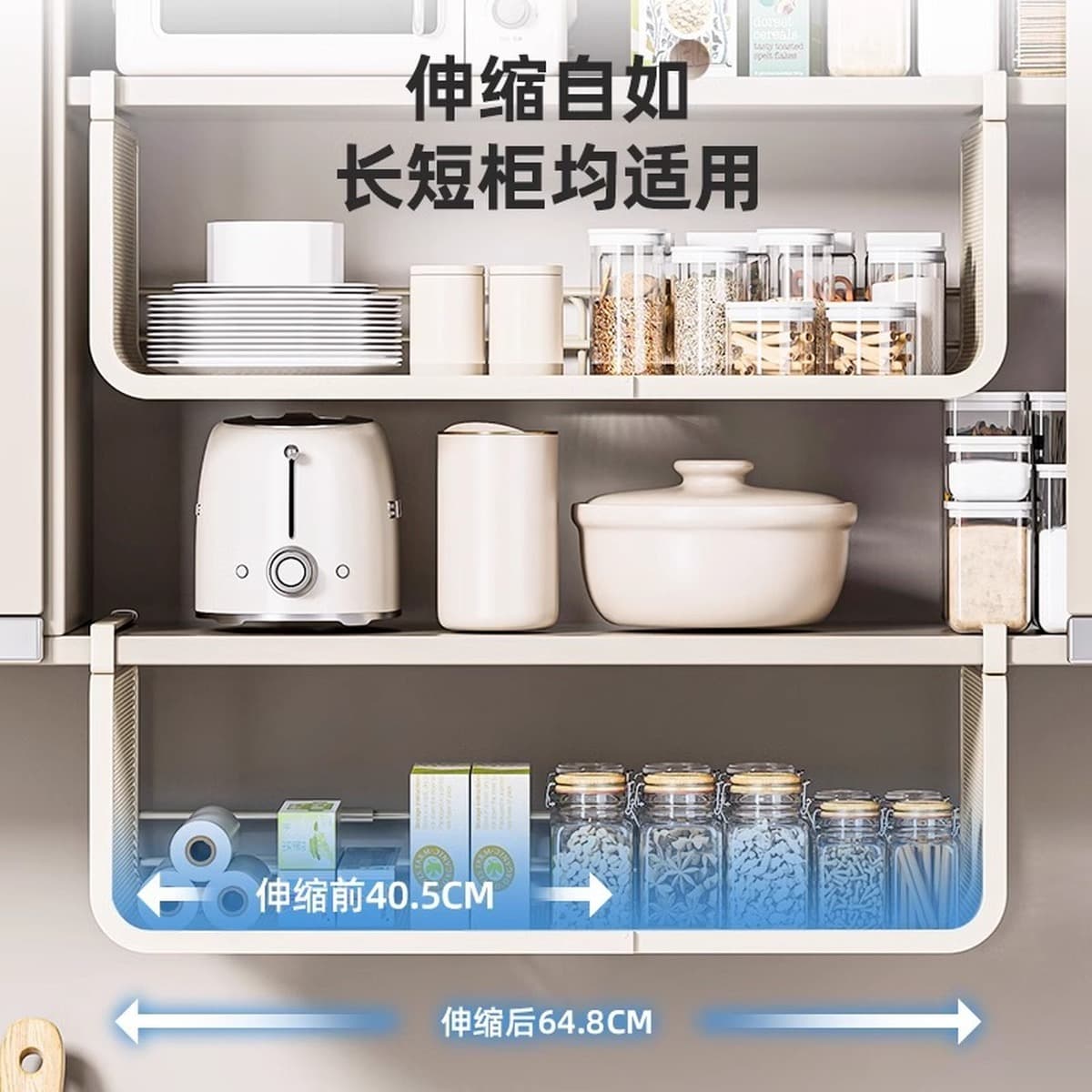 Кухонная полка для хранения, подстольная полка для общежития, подвесная многоярусная перегородка, настольная подвесная...