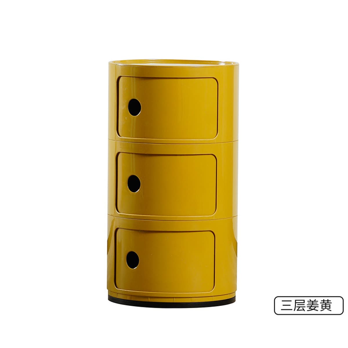 Nordic ins Круглая тумбочка Современный Простой Белый Креативный Маленький Шкаф Мини Простой Пластиковый Боковой Шкаф