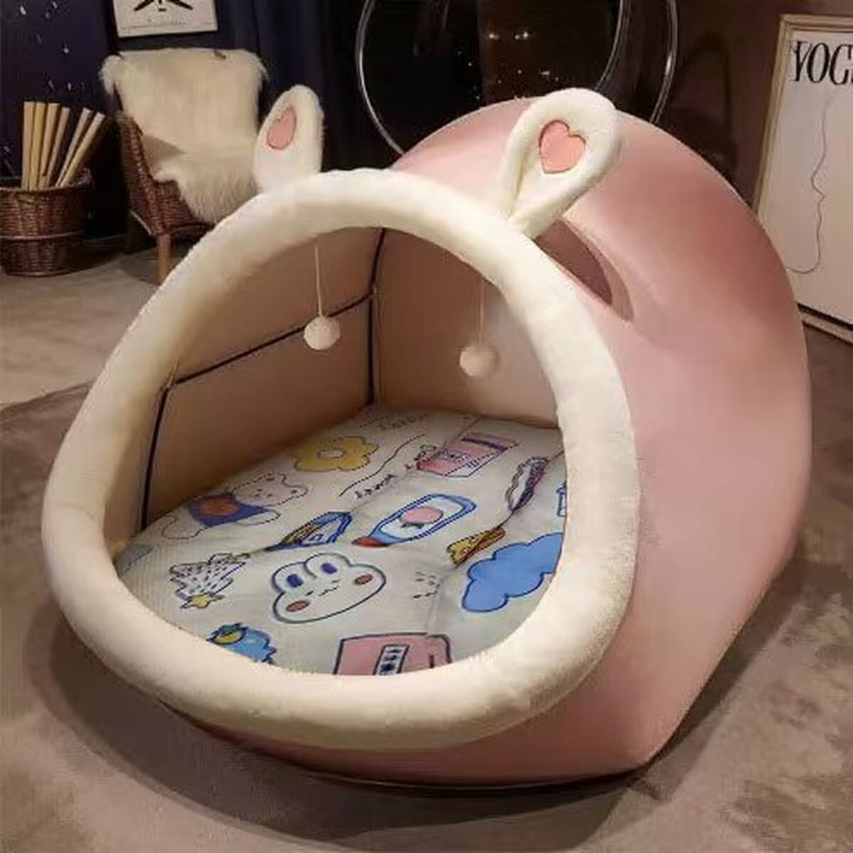 Человеческая собачья будка гигантская кошка палатка ленивый диван гнездо милая гостиная спальня мультфильм сеть для взрослых