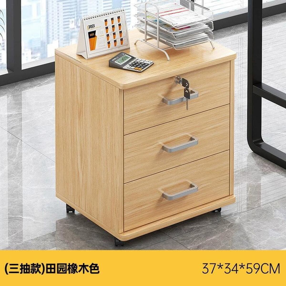 Картотечный Шкаф Офис Мобильный Боковой Шкаф Деревянный Шкафчик Ящик Шкаф Под Стол Хранения Низкий Шкаф Хранения Принтера