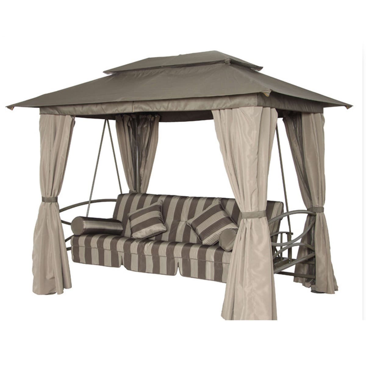 Стальной открытый качели кресло-качалка может сидеть на качелях двойного назначения