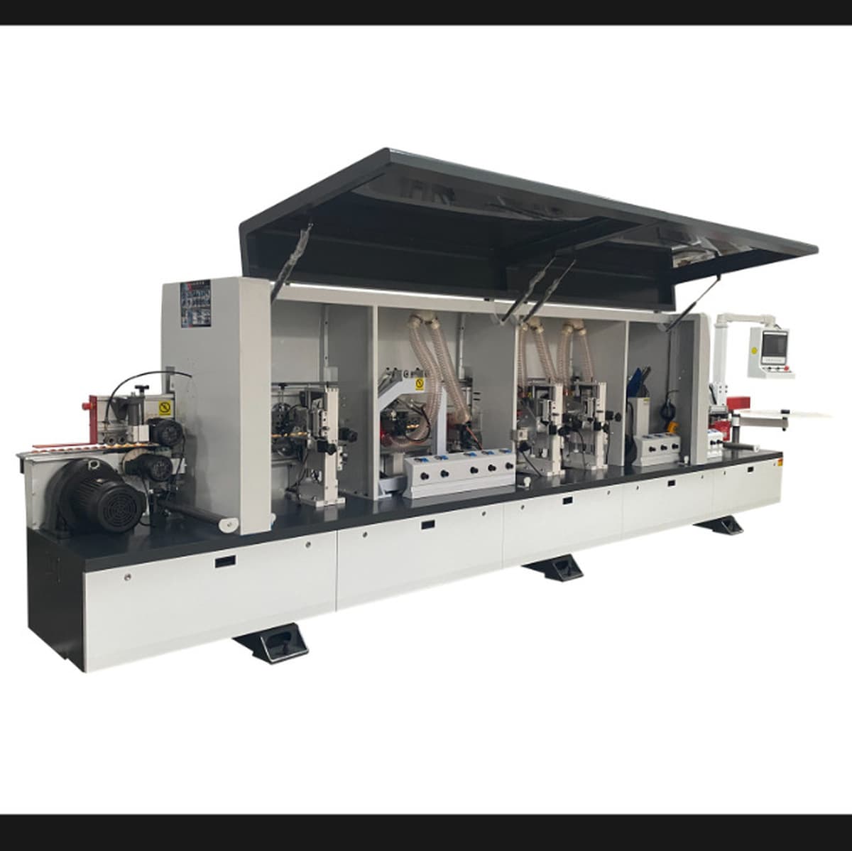 Кромкооблицовочный станок HM-708, полностью автоматический, прямые продажи от производителя, поддерживает экспорт в...