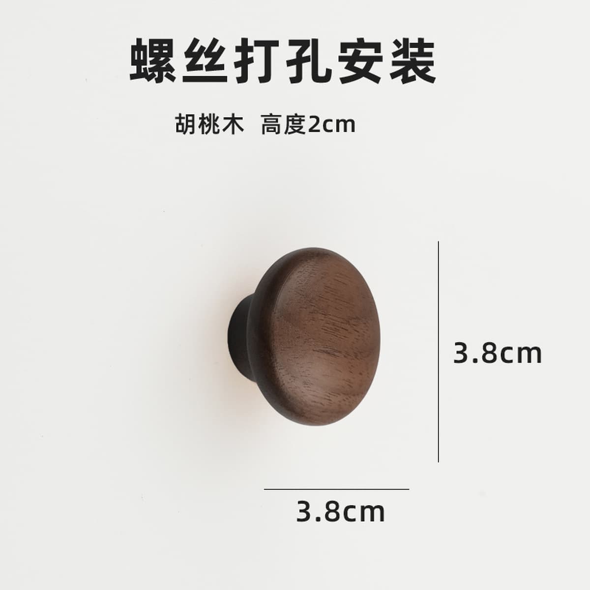 Деревянная ручка для детской комнаты с изображением Микки Мауса, милая мультяшная ручка для шкафа в виде медведя,...