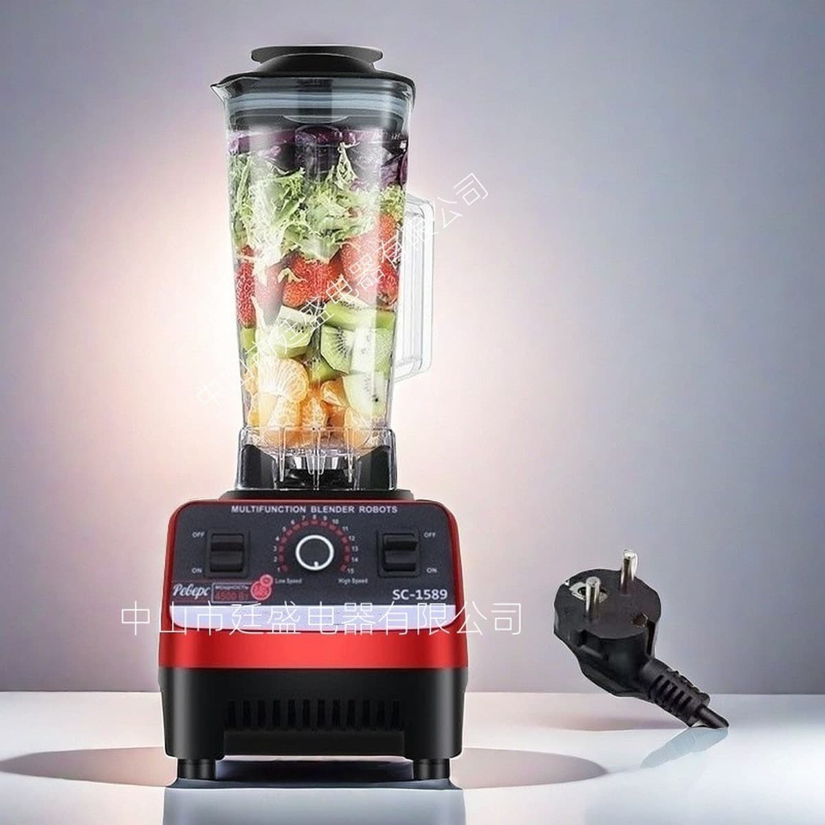 Многофункциональный блендер 8-в-1 из нержавеющей стали, мощный миксер, мясорубка, соковыжималка, бытовой блендер