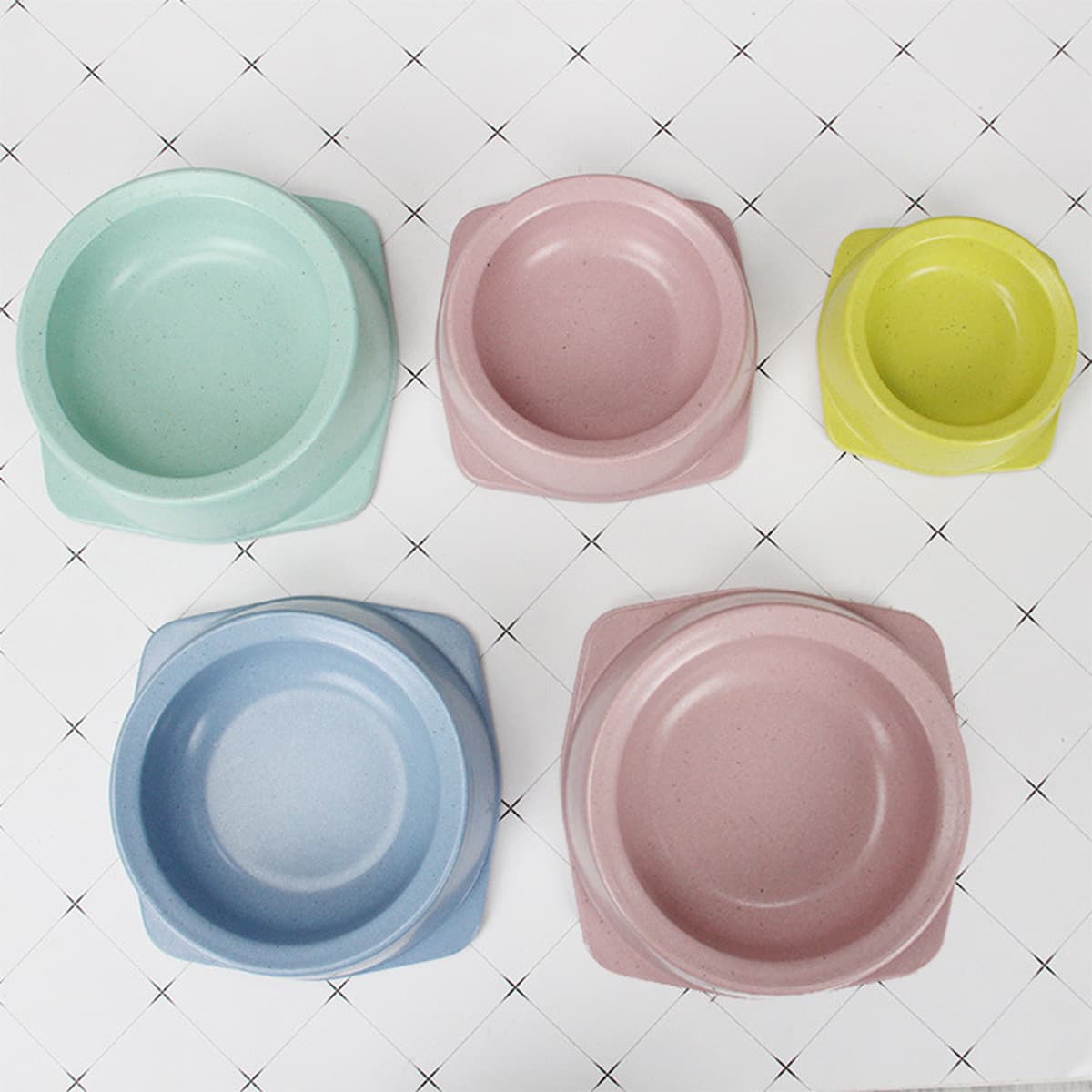 Чаша для собак миска для собак цвет Макарон большой, средний и маленький размер собака миска для риса миска для кошек миска...