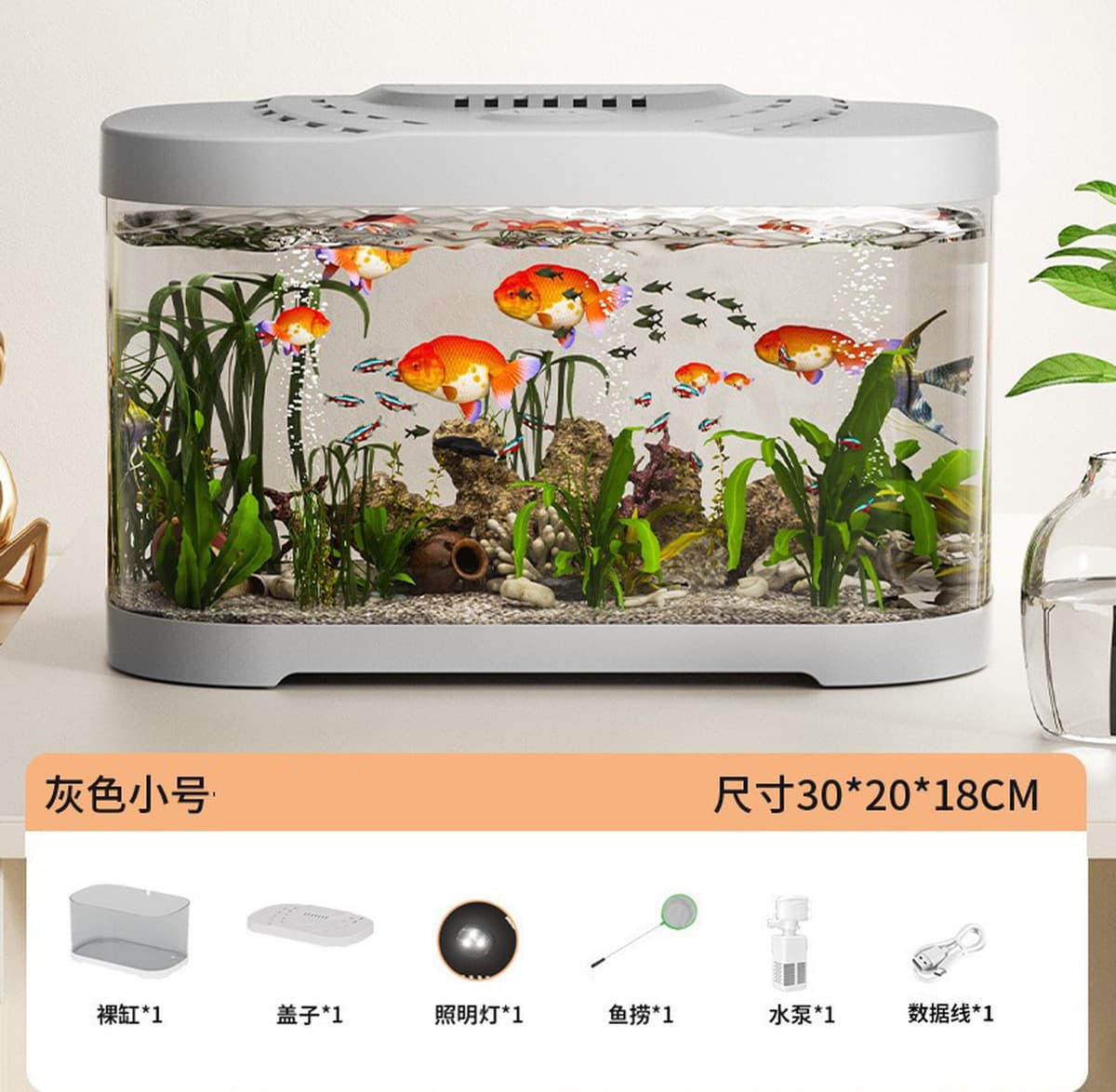 Популярный прозрачный аквариум для микроландшафта, аквариум для дома и офиса, декоративный аквариум для черепах, товары для...