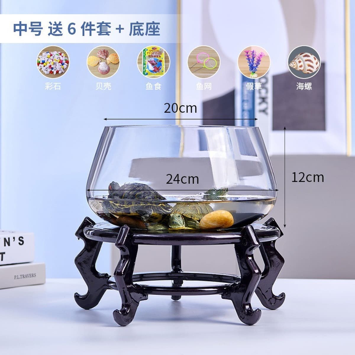 Аквариум Товары Производитель рыбы аквариум стеклянный круглый стол для гостиной ландшафтная небольшая мини-столовая...