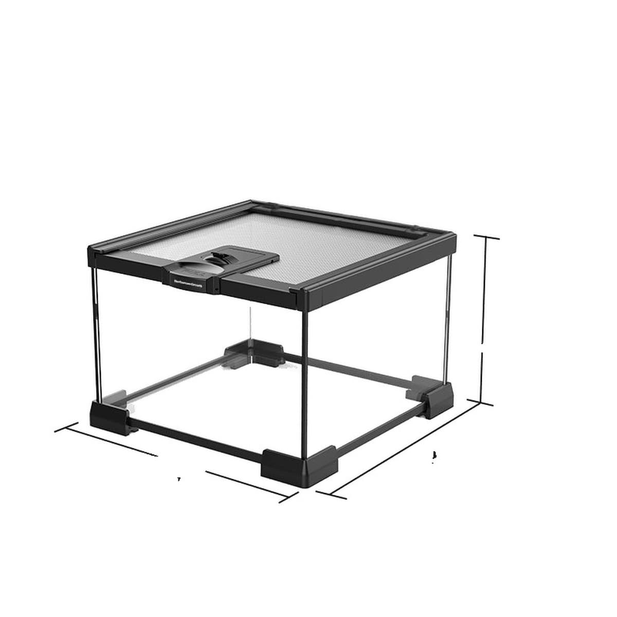 Стеклянный ящик для разведения рептилий, ящик для разведения ящериц, экологический резервуар, рогатая лягушка, ящик для...