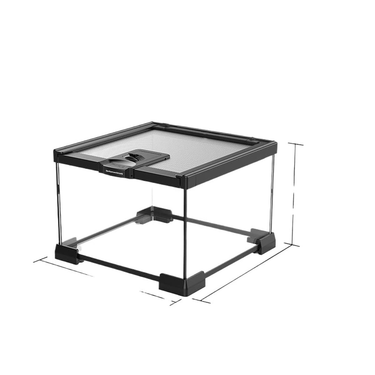 Стеклянный резервуар для тропических лесов, ящик для разведения рептилий, ящик для разведения ящериц, экологический...