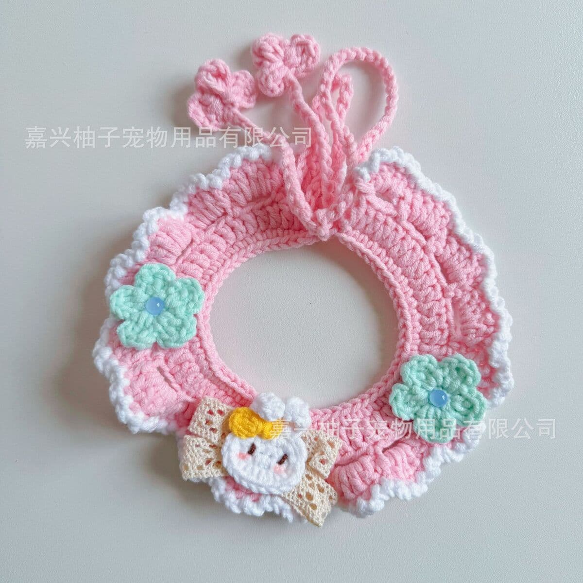 Пача собака домашнее животное кошка собака кролик чистая вязаная шея ручной работы