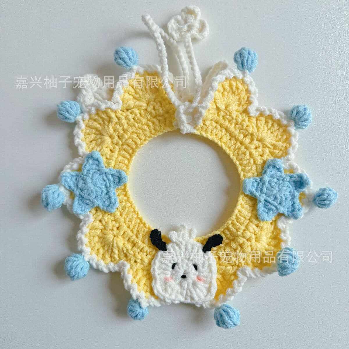 Пача собака домашнее животное кошка собака кролик чистая вязаная шея ручной работы