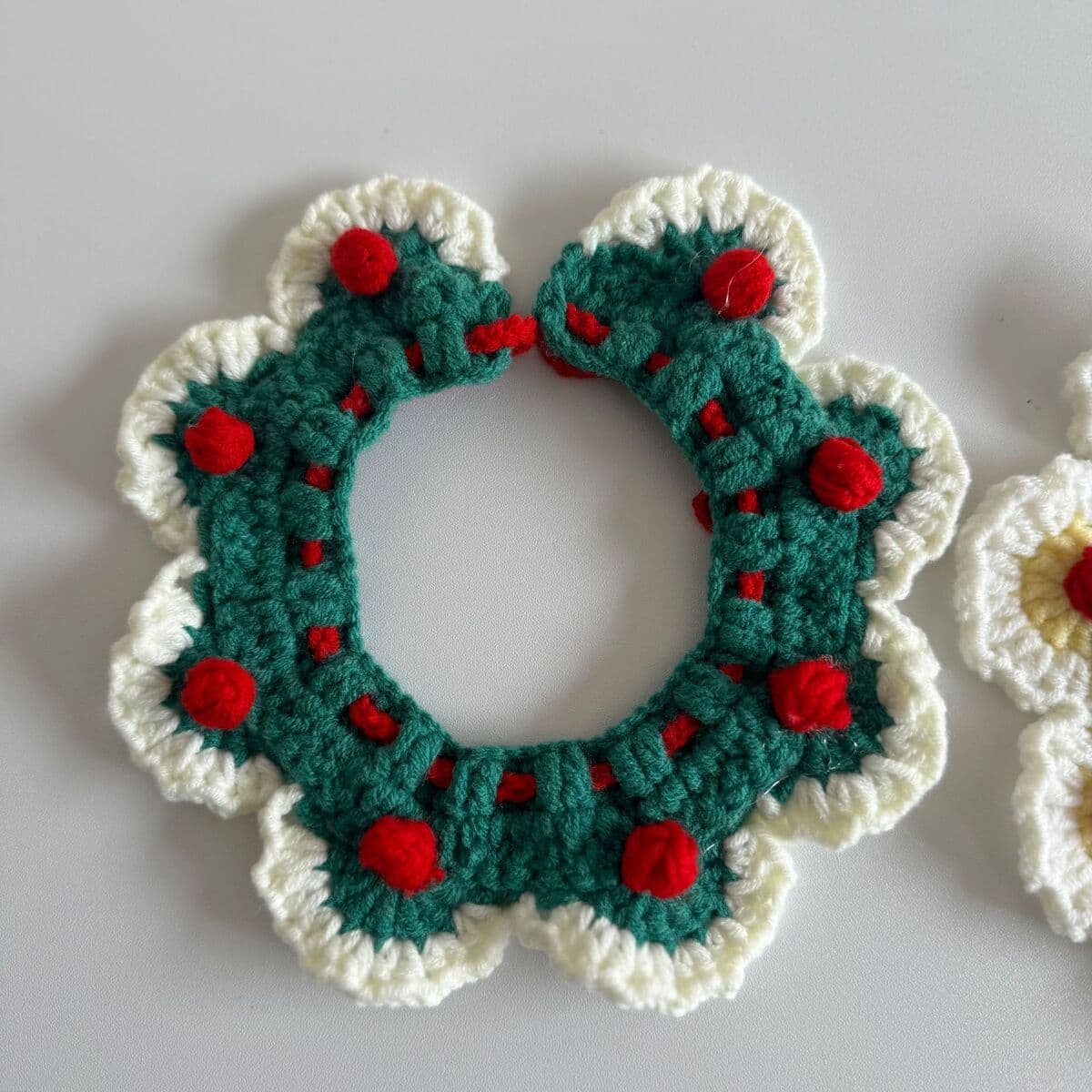 Пача собака домашнее животное кошка собака кролик чистая вязаная шея ручной работы