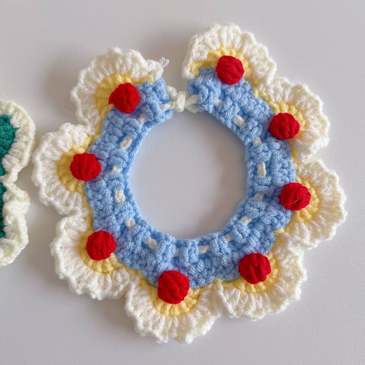 Пача собака домашнее животное кошка собака кролик чистая вязаная шея ручной работы