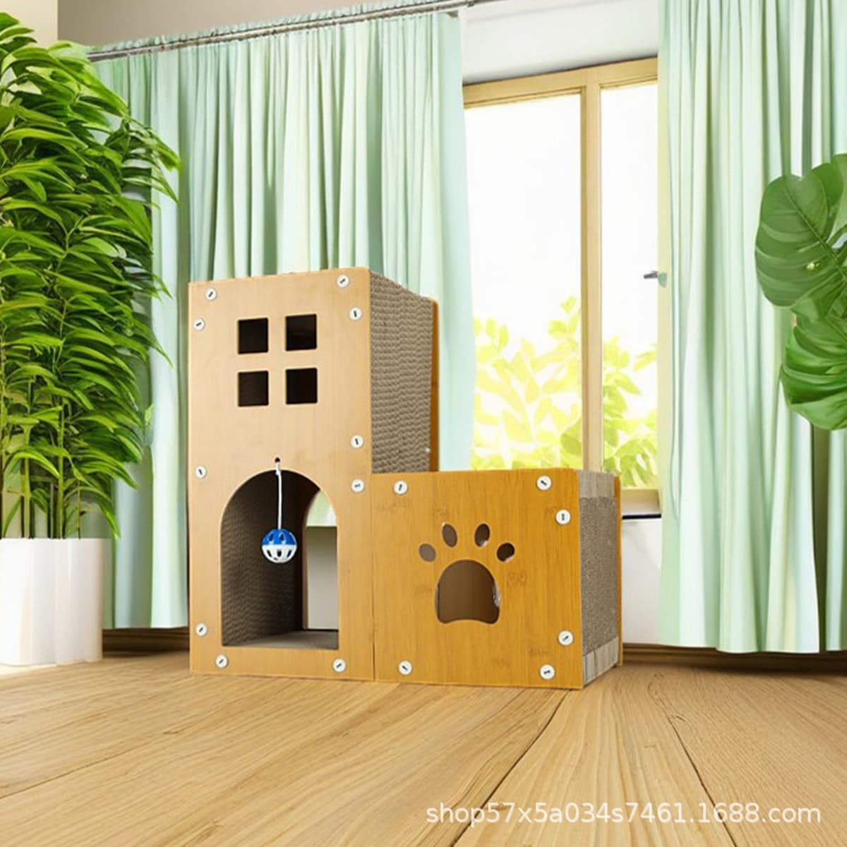 Доска для кошачьих когтей, вертикальная, износостойкая, большая доска для кошачьих когтей, устойчивая к царапинам...