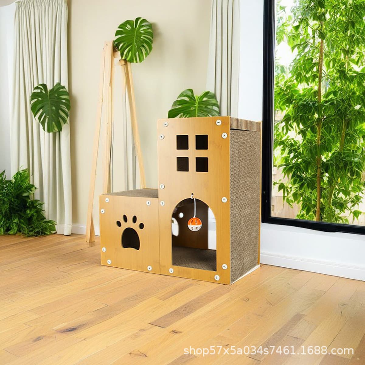 Доска для кошачьих когтей, вертикальная, износостойкая, большая доска для кошачьих когтей, устойчивая к царапинам...