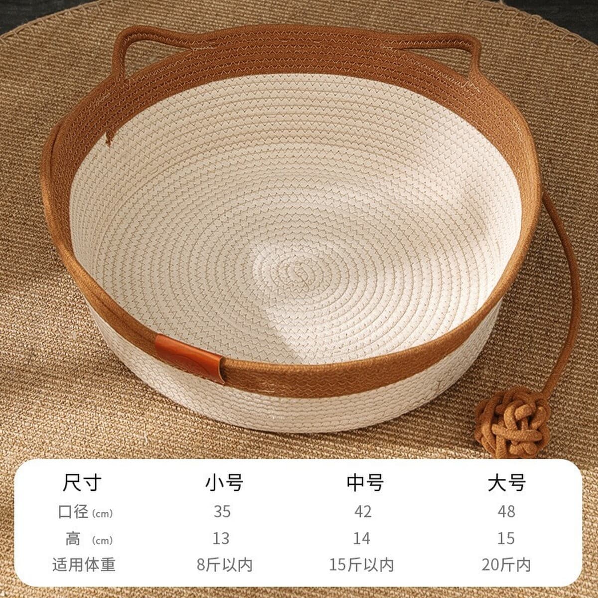 Новое кошачье гнездо из ротанга, универсальное для всех сезонов, кошачье гнездо, летняя прохладная кошачья кровать, кошачья...