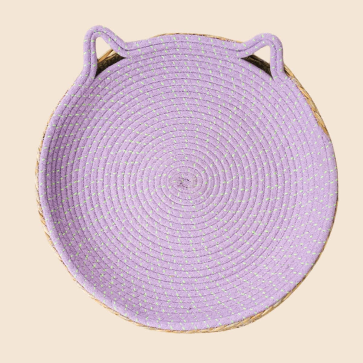 Кошачье гнездо из ротанга в стиле принцессы, летние товары для домашних животных на все времена года, доска для кошачьих...