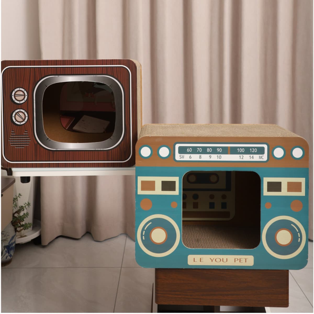 Оптовая продажа, красочный домик для кошек, домик для кошек, без запаха, товары для кошек, гофрированная доска для кошек,...