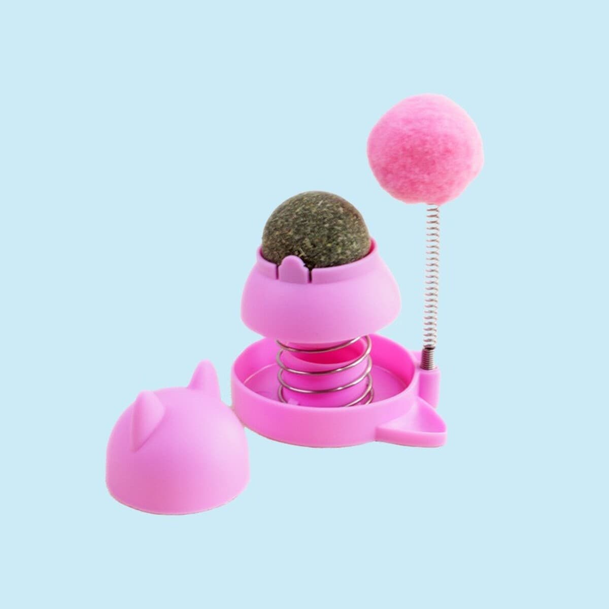 Игрушки для кошек: мячик с кошачьей мятой, палочка для прорезывания зубов, игрушки для самостоятельных игр, игрушки для...