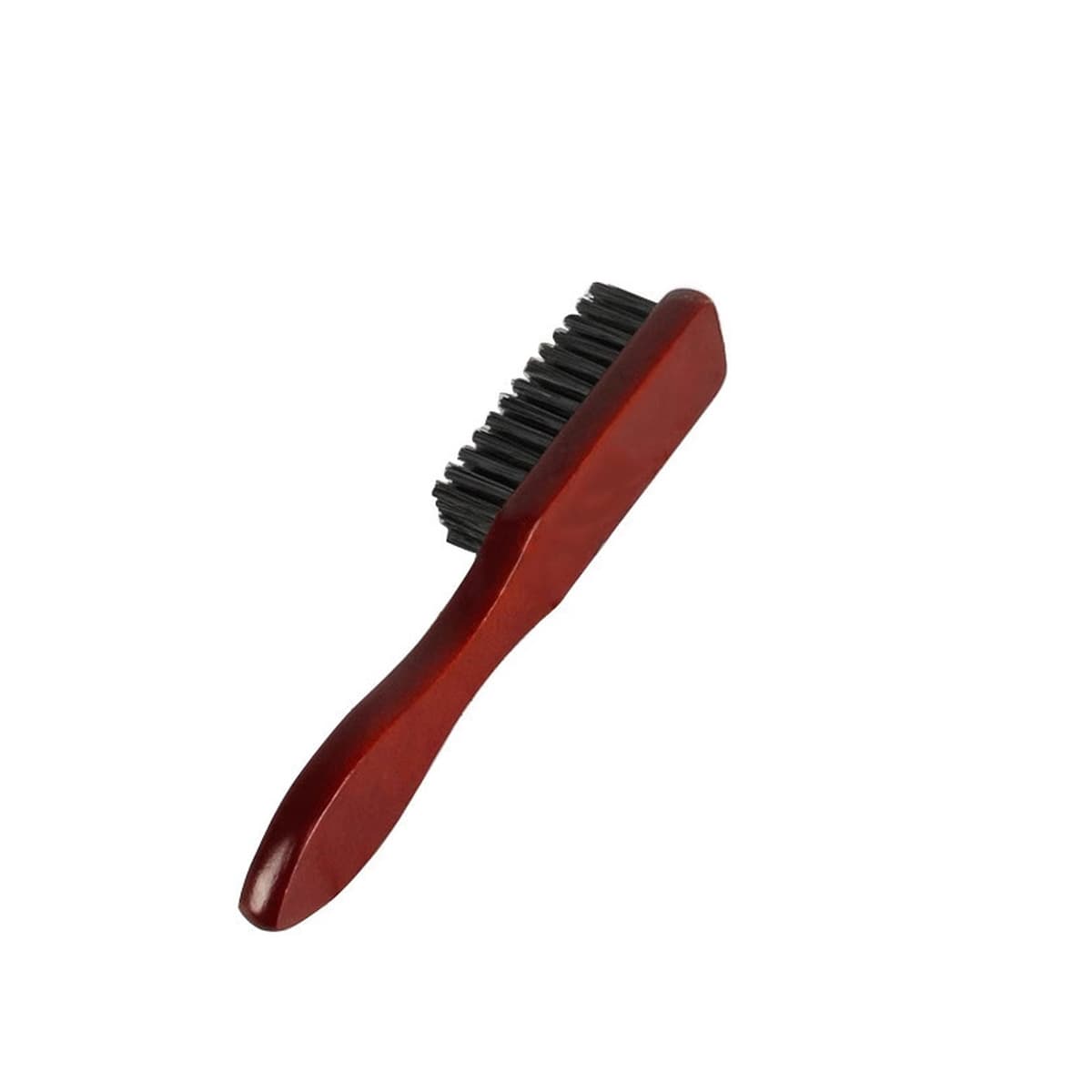 Оптовая продажа от производителя: щетка для укладки мужской бороды с бамбуковой ручкой и щетиной кабана для ухода, очистки и...