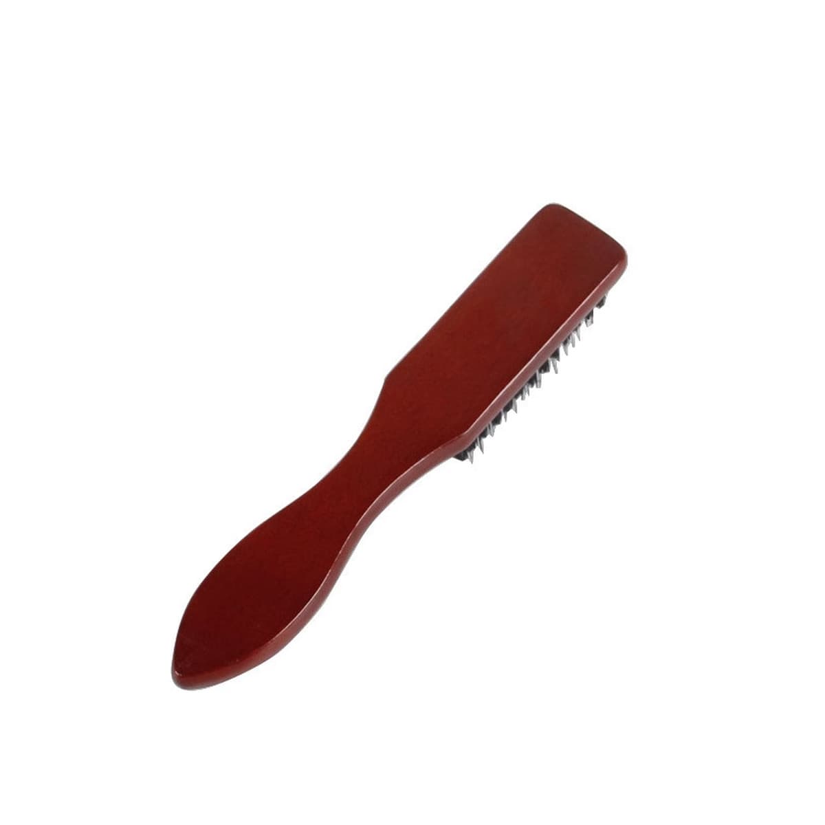 Оптовая продажа от производителя: щетка для укладки мужской бороды с бамбуковой ручкой и щетиной кабана для ухода, очистки и...