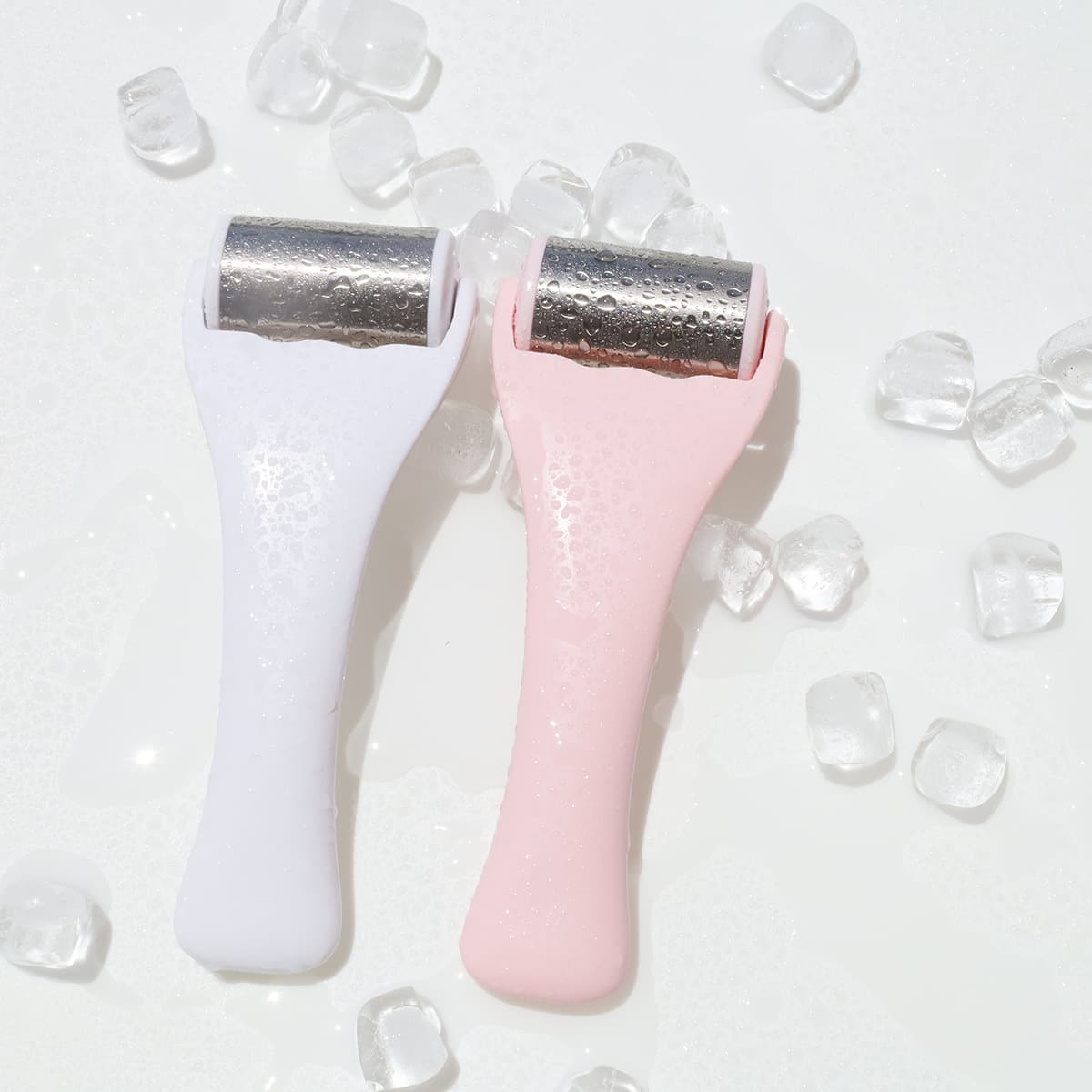 Салон красоты лица Массаж Инструмент для ухода за льдом из нержавеющей стали