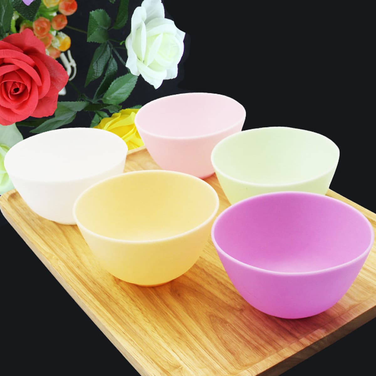 Заводские продажи безвкусная силиконовая маска чаша Салон красоты СПА лечение мягкая чаша DIY инструменты для красоты