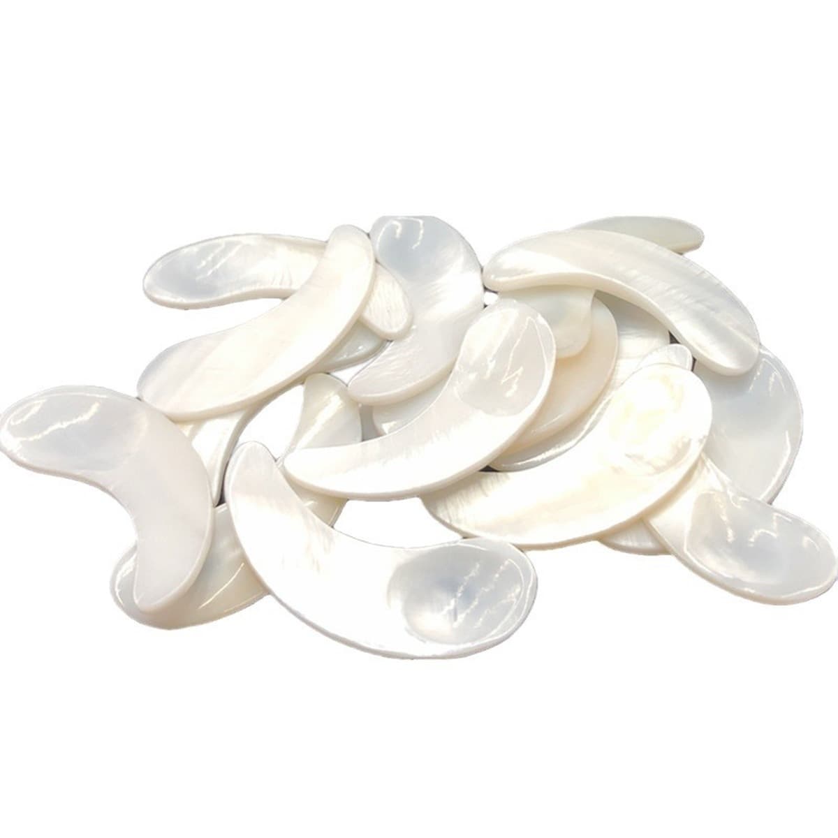 Маска маленькая ложка Икра ложка Shell Spoon из натуральной оболочки Beauty Care Tool