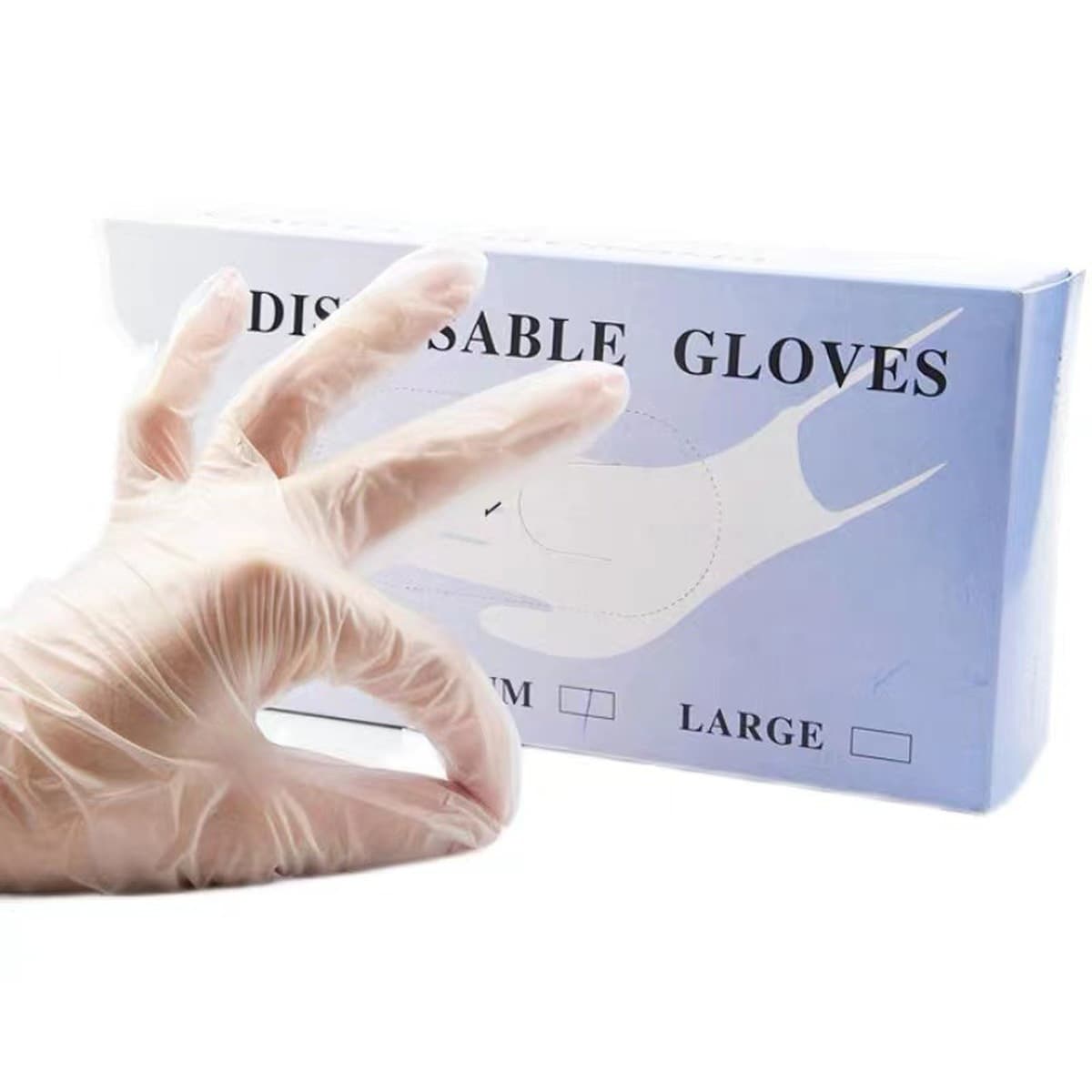 Одноразовые перчатки Полуперманентные перчатки с вышивкой Без слизи Уход за красотой Парикмахерские перчатки для чистки...