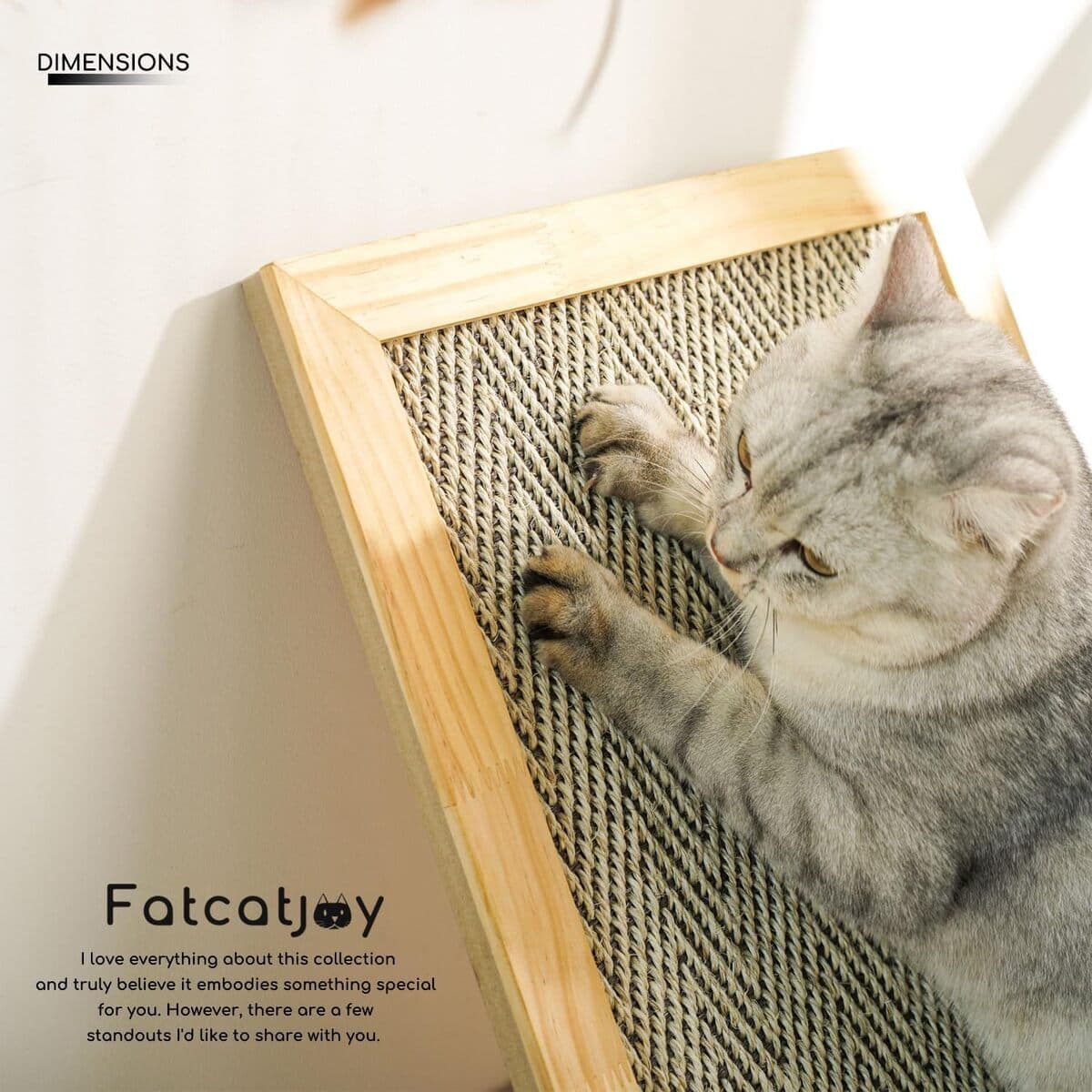 Домашнее животное из цельного дерева кошка скребет рамка кошка царапает доску прямоугольная гостиная Вертикальная Кошка...