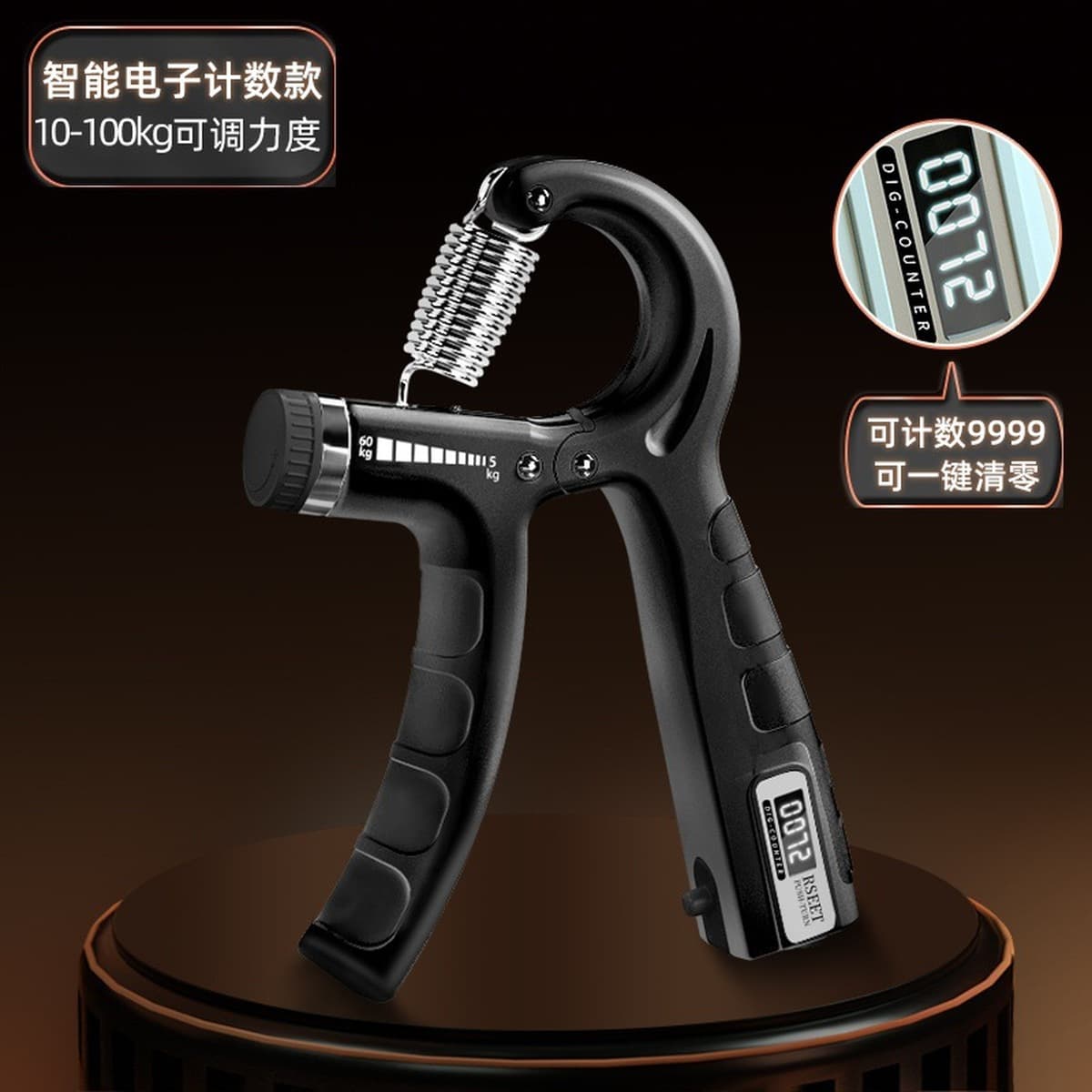 Бесплатная доставка подсчет рукоятки фитнес мужской руки силы профессиональный тренировочный устройство запястья...