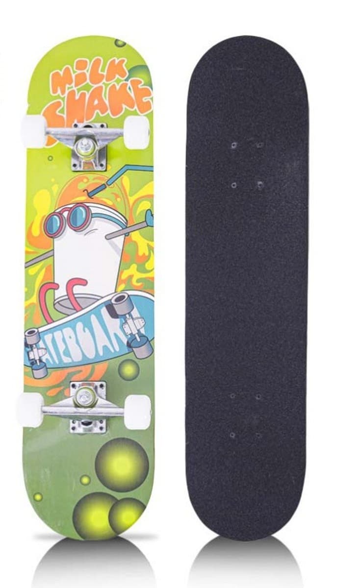 Скейтборд для начинающих, профессиональный, двойной наклон, для детей, подростков, взрослых, мальчиков и девочек,...