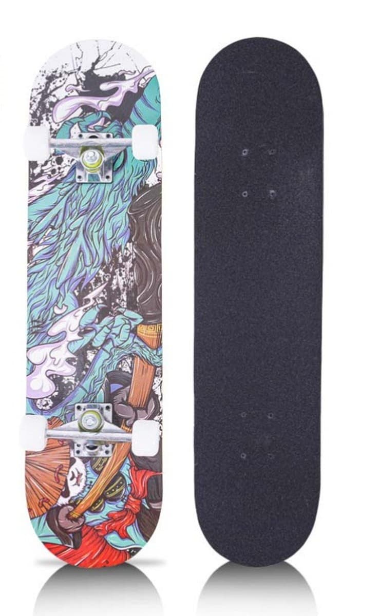 Скейтборд для начинающих, профессиональный, двойной наклон, для детей, подростков, взрослых, мальчиков и девочек,...