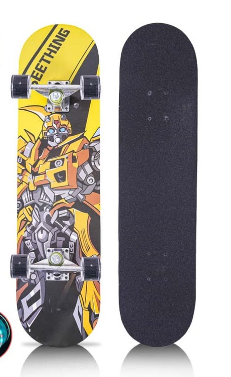 Скейтборд для начинающих, профессиональный, двойной наклон, для детей, подростков, взрослых, мальчиков и девочек,...