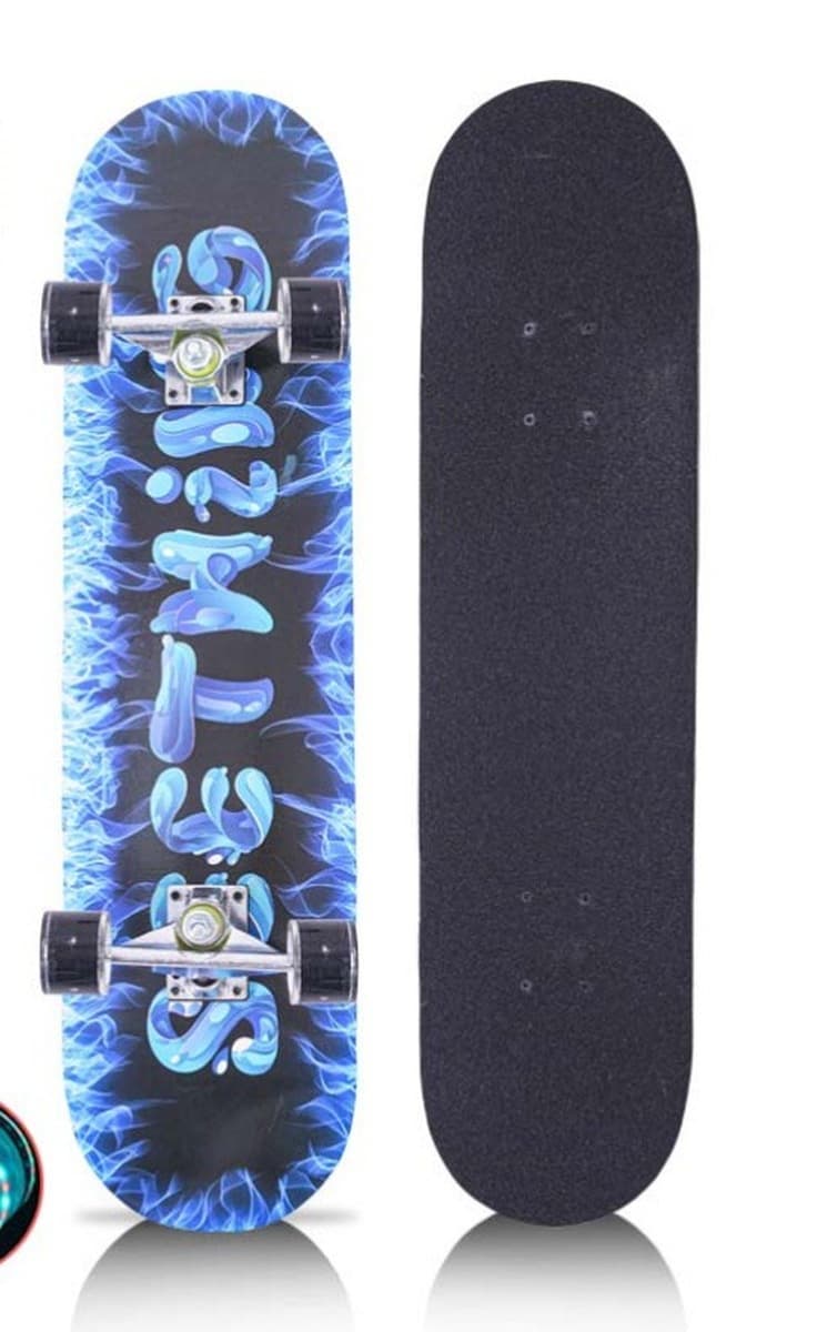 Скейтборд для начинающих, профессиональный, двойной наклон, для детей, подростков, взрослых, мальчиков и девочек,...