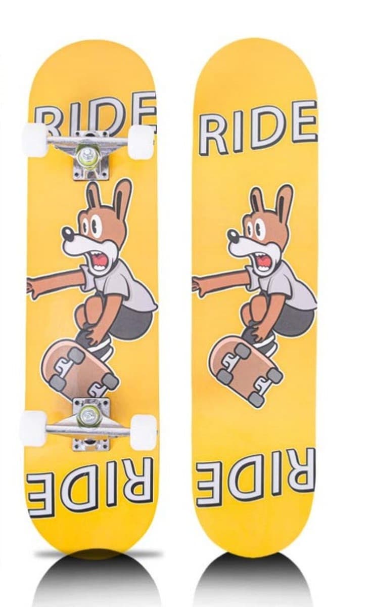 Скейтборд для начинающих, профессиональный, двойной наклон, для детей, подростков, взрослых, мальчиков и девочек,...