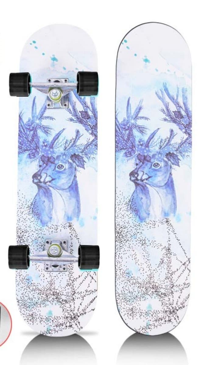 Скейтборд для начинающих, профессиональный, двойной наклон, для детей, подростков, взрослых, мальчиков и девочек,...