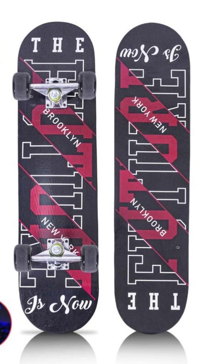 Скейтборд для начинающих, профессиональный, двойной наклон, для детей, подростков, взрослых, мальчиков и девочек,...