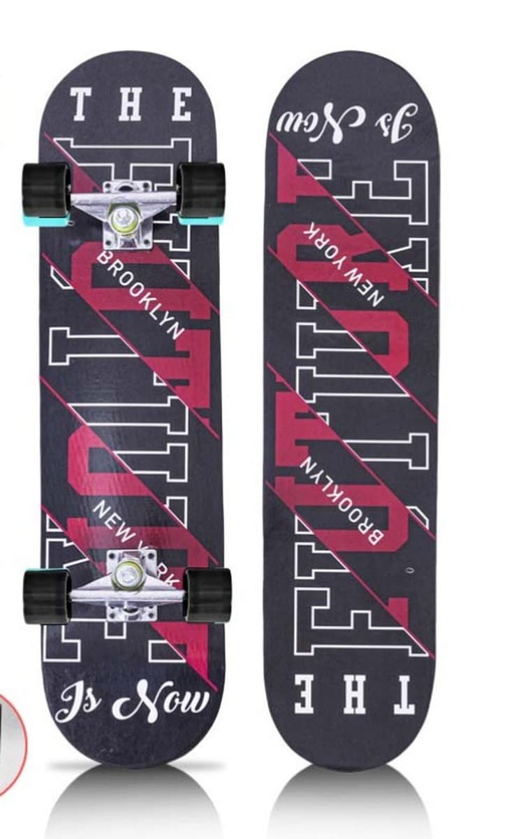 Скейтборд для начинающих, профессиональный, двойной наклон, для детей, подростков, взрослых, мальчиков и девочек,...