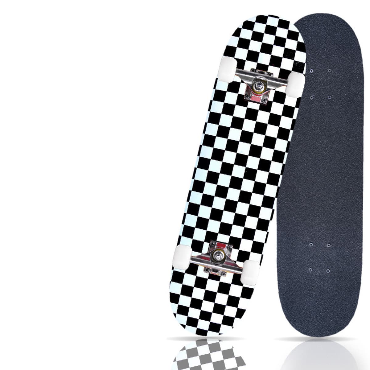 Профессиональный четырехколесный скейтборд для начинающих, длинная доска, двойная деформированная Кленовая доска, взрослые...